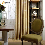 DIHIN HOME White Flowers Embroidered Brown Curtain,Blackout Grommet Window Curtain for Living Room ,52x63-inch,1 Panel Roman Shades Curtains Window Blinds custom curtains blackout curtains curtains for living room sheer curtains curtain fabric linen curtains kitchen curtains velvet curtains pinch pleat curtains bay window curtains outdoor curtains pleated curtains floral curtains dining room curtains kitchen valances drapes for bedroom patio curtains nursery curtains grommet curtains