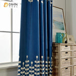 DIHIN HOME White Plants Embroidered,Blackout Grommet Window Curtain for Living Room ,52x63-inch,1 Panel Roman Shades Curtains Window Blinds custom curtains blackout curtains curtains for living room sheer curtains curtain fabric linen curtains kitchen curtains velvet curtains pinch pleat curtains bay window curtains outdoor curtains pleated curtains floral curtains dining room curtains kitchen valances drapes for bedroom patio curtains nursery curtains grommet curtains