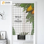 DIHIN HOME Wild and Fresh Printed Japanese Noren Doorway Curtain Tapestry,Cotton Linen,Door Way Curtain Door Hanging Tapestry,33.5''Wx59''L,1 Panel Roman Shades Window Curtains Curtains Window Blinds Curtains Drapes linen drapery curtains and drapes windows drapes custom curtains blackout curtains curtains for living room window shades sheer curtains curtain fabric window treatments custom drapery