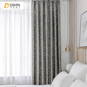 DIHIN HOME Wintersweet Printed,Blackout Grommet Window Curtain for Living Room,1 Panel Roman Shades Curtains Window Blinds custom curtains blackout curtains curtains for living room sheer curtains curtain fabric linen curtains kitchen curtains velvet curtains pinch pleat curtains bay window curtains outdoor curtains pleated curtains floral curtains dining room curtains kitchen valances drapes for bedroom patio curtains nursery curtains grommet curtains