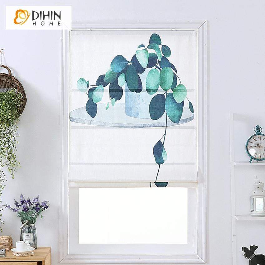 DIHIN HOME Wonderful life Printed Roman Shades,Easy Install Washable Curtains ,Customized Window Curtain Drape, 24"W X 64" Roman Shades Curtains Window Blinds custom curtains blackout curtains curtains for living room sheer curtains curtain fabric linen curtains kitchen curtains velvet curtains pinch pleat curtains bay window curtains outdoor curtains pleated curtains floral curtains dining room curtains kitchen valances drapes for bedroom patio curtains nursery curtains grommet curtains