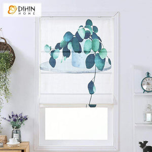 DIHIN HOME Wonderful life Printed Roman Shades,Easy Install Washable Curtains ,Customized Window Curtain Drape, 24"W X 64" Roman Shades Curtains Window Blinds custom curtains blackout curtains curtains for living room sheer curtains curtain fabric linen curtains kitchen curtains velvet curtains pinch pleat curtains bay window curtains outdoor curtains pleated curtains floral curtains dining room curtains kitchen valances drapes for bedroom patio curtains nursery curtains grommet curtains