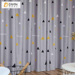 DIHIN HOME Yellow and Black Triangle Printed,Blackout Grommet Window Curtain for Living Room ,52x63-inch,1 Panel Roman Shades Curtains Window Blinds custom curtains blackout curtains curtains for living room sheer curtains curtain fabric linen curtains kitchen curtains velvet curtains pinch pleat curtains bay window curtains outdoor curtains pleated curtains floral curtains dining room curtains kitchen valances drapes for bedroom patio curtains nursery curtains grommet curtains