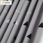 DIHIN HOME Yellow and Black Triangle Printed,Blackout Grommet Window Curtain for Living Room ,52x63-inch,1 Panel Roman Shades Curtains Window Blinds custom curtains blackout curtains curtains for living room sheer curtains curtain fabric linen curtains kitchen curtains velvet curtains pinch pleat curtains bay window curtains outdoor curtains pleated curtains floral curtains dining room curtains kitchen valances drapes for bedroom patio curtains nursery curtains grommet curtains