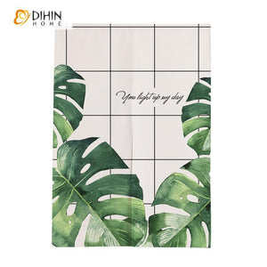DIHIN HOME You Light Up My Day Printed Japanese Noren Doorway Curtain Tapestry,Cotton Linen,Door Way Curtain Door Hanging Tapestry,33.5''Wx59''L,1 Panel Roman Shades Window Curtains Curtains Window Blinds Curtains Drapes linen drapery curtains and drapes windows drapes custom curtains blackout curtains curtains for living room window shades sheer curtains curtain fabric window treatments custom drapery