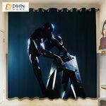 DIHINHOME Home Textile 3D Printed Curtain DIHIN HOME 3D Cartoon Printed High Blackout Curtains,Window Curtains Grommet Curtain For Living Room,1 Panel Included,DH012