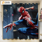 DIHINHOME Home Textile 3D Printed Curtain DIHIN HOME 3D Cartoon Printed High Blackout Curtains,Window Curtains Grommet Curtain For Living Room,1 Panel Included,DH017