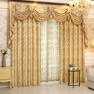 DIHINHOME Home Textile European Curtain DIHIN HOME Customize Modern Jacquard Blackout Curtains Window Drapes