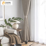 DIHINHOME Home Textile European Curtain DIHIN HOME Retro Luxury Geometric Jacquard,Blackout Grommet Window Curtain for Living Room ,52x63-inch,1 Panel