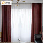 DIHIN HOME Roral European Luxury Curtains With Lace On Edge,Blackout Grommet Window Curtain for Living Room ,52x63-inch,1 Panel