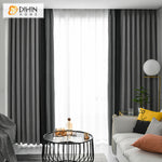 DIHINHOME Home Textile Modern Curtain Copy of DIHIN HOME Modern Abstract Geometric Jacquard,Blackout Grommet Window Curtain for Living Room ,52x63-inch,1 Panel