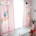 DIHINHOME Home Textile Modern Curtain DIHIN HOME 3D Printed Cute Unicorn Blackout Curtains ,Window Curtains Grommet Curtain For Living Room ,39x102-inch,2 Panels Included