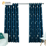 DIHINHOME Home Textile Modern Curtain DIHIN HOME Cartoon Printed High Quality Curtains,Blackout Grommet Window Curtain for Living Room ,52x63-inch,1 Panel