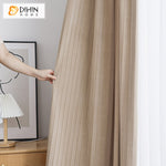 DIHINHOME Home Textile Modern Curtain DIHIN HOME Luxury Thickening Striped,Blackout Grommet Window Curtain for Living Room