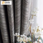 DIHINHOME Home Textile Modern Curtain DIHIN HOME Modern Fishbone Pattern Jacquard Curtains,Grommet Window Curtain for Living Room ,52x63-inch,1 Panel