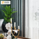 DIHIN HOME Modern High Quality Thick Curtains,Blackout Grommet Window Curtain for Living Room ,52x63-inch,1 Panel