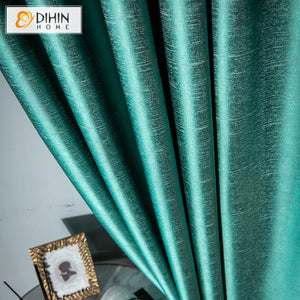 DIHINHOME Home Textile Modern Curtain DIHIN HOME Modern Luxury Customized Curtains,Blackout Grommet Window Curtain for Living Room,52x63-inch,1 Panel