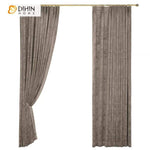 DIHINHOME Home Textile Modern Curtain DIHIN HOME Modern Thick Fabric Luxury Curtain,Blackout Curtains Grommet Window Curtain for Living Room ,52x90-inch,1 Panel