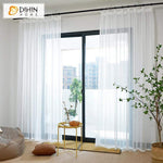 DIHINHOME Home Textile Modern Curtain DIHIN HOME Silvery Lines Printed,Blackout Grommet Window Curtain for Living Room ,52x63-inch,1 Panel