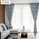 DIHIN HOME Natural Forest Printed Curtains ,Blackout Grommet Window Curtain for Living Room ,52x63-inch,1 Panel