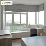 DIHINHOME Home Textile Roman Blind DIHIN HOME Simple Solid Grey Printed Roman Shades ,Easy Install Washable Curtains ,Customized Window Curtain Drape, 24"W X 64"