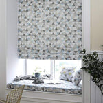 DIHINHOME Home Textile Roman Blind Fashion Geometric Printed Roman Shades / Window Blind Fabric Curtain Drape, 23"W X 64"H
