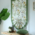 DIHINHOME Home Textile Roman Blind Pastoral Flower Printed Roman Shades / Window Blind Fabric Curtain Drape , 23"W X 64"H
