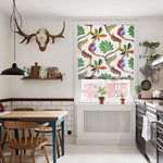 Pastoral Floral Printed Roman Shades / Window Blind Fabric Curtain Drape, 23"W X 64"H Roman Shades Curtains Window Blinds custom curtains blackout curtains curtains for living room sheer curtains curtain fabric linen curtains kitchen curtains velvet curtains pinch pleat curtains bay window curtains outdoor curtains pleated curtains floral curtains dining room curtains kitchen valances drapes for bedroom patio curtains nursery curtains grommet curtains